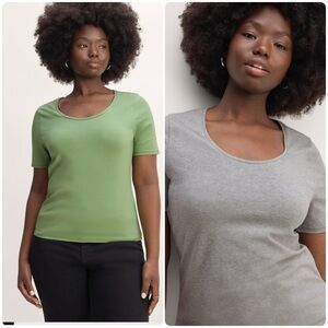 Everlane The Form Scoop Neck Tee bundle